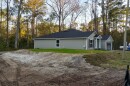 A new house with a septic tank on Jacksonville's Southside.