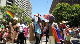 The South Asian contingent at the San Francisco Pride Parade in 2016 and also the last time I was there during Pride.