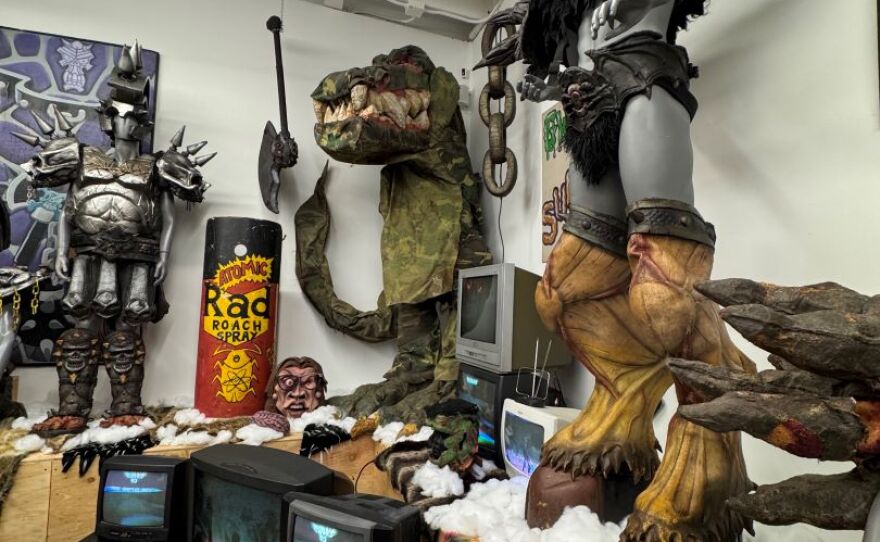 GWAR Arts and Props from their exhibit.
