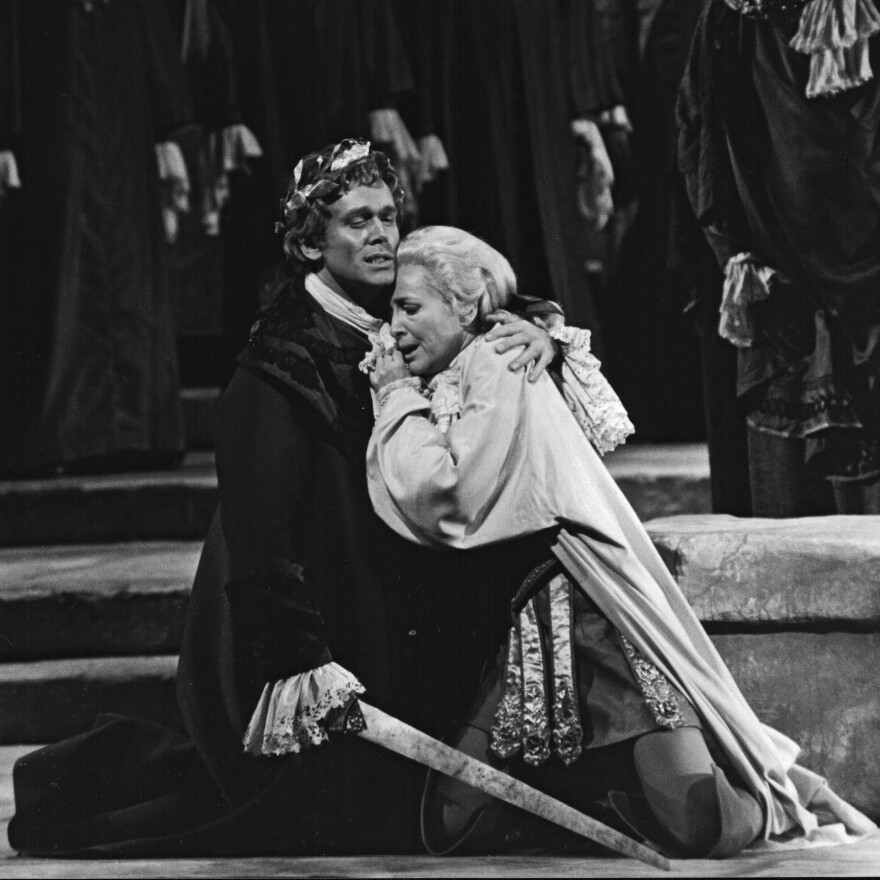 David Rendall and Frederica von Stade in Mozart's "Idomeneo."