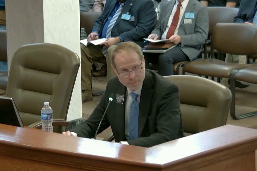 Rep. Scott Odenbach presents HB 1103 to the House Ag and Natural Resources Committee on Jan. 29, 2026.