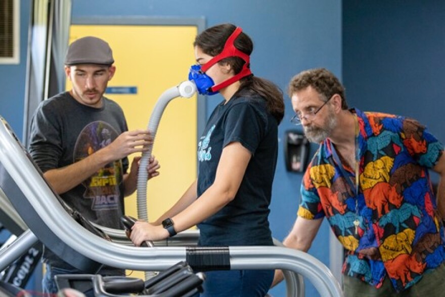 IRSC Researchers VO2MAX Testing