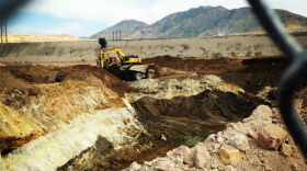 The Parrot Tailings removal project is underway in Butte. September 2018.
