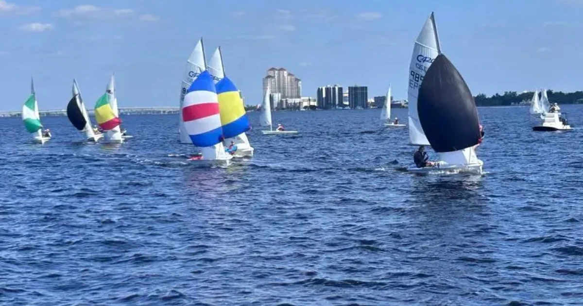 River Romp U.S. Sailing Junior Olympic Regatta at North Shore Park Oct. 16-18