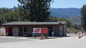 The Alturas Indian Rancheria smoke shop located on a federal allotment in Yreka on on July 15, 2026. State prosecutors say the tribe has used this location to sell contraband cigarettes.