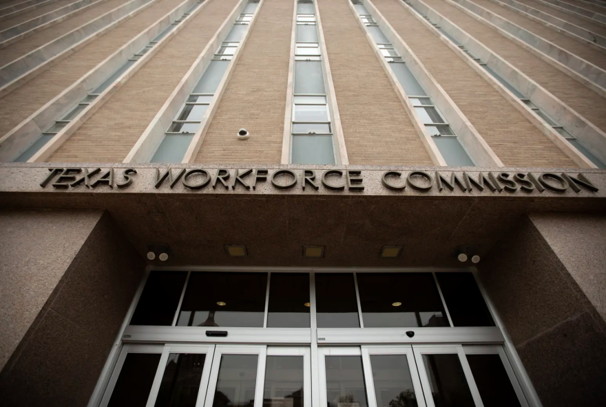 The Texas Workforce Commission runs the state's unemployment system