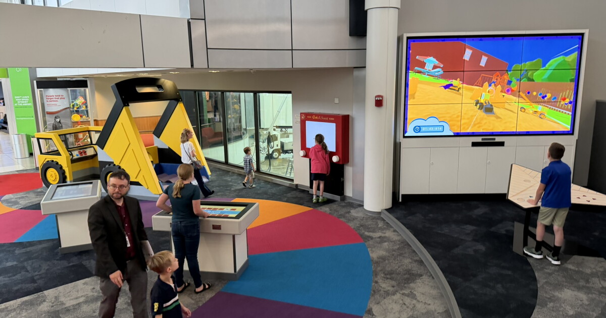 New games, features added to Rochester airport's play zone