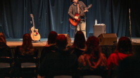 Singer-songwriter Martin Sexton performed for a socially-distanced audience at the Big Top in Grand Center last week. It was the first of many events scheduled for the venue this year, which Kranzberg Arts Center recently revamped with strict coronavirus safety protocols. 