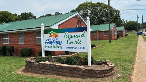 Granard Courts Apartments is a peaceable neighborhood in Gaffney, now processing the shooting death of a 17-year-old who was about to go to school