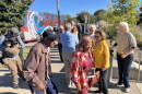 A ceremony in downtown Rock Hill today honored and retraced the steps of the Freedom Riders, activists who rode buses into the Jim Crow-era South in 1961 to push for desegregation.