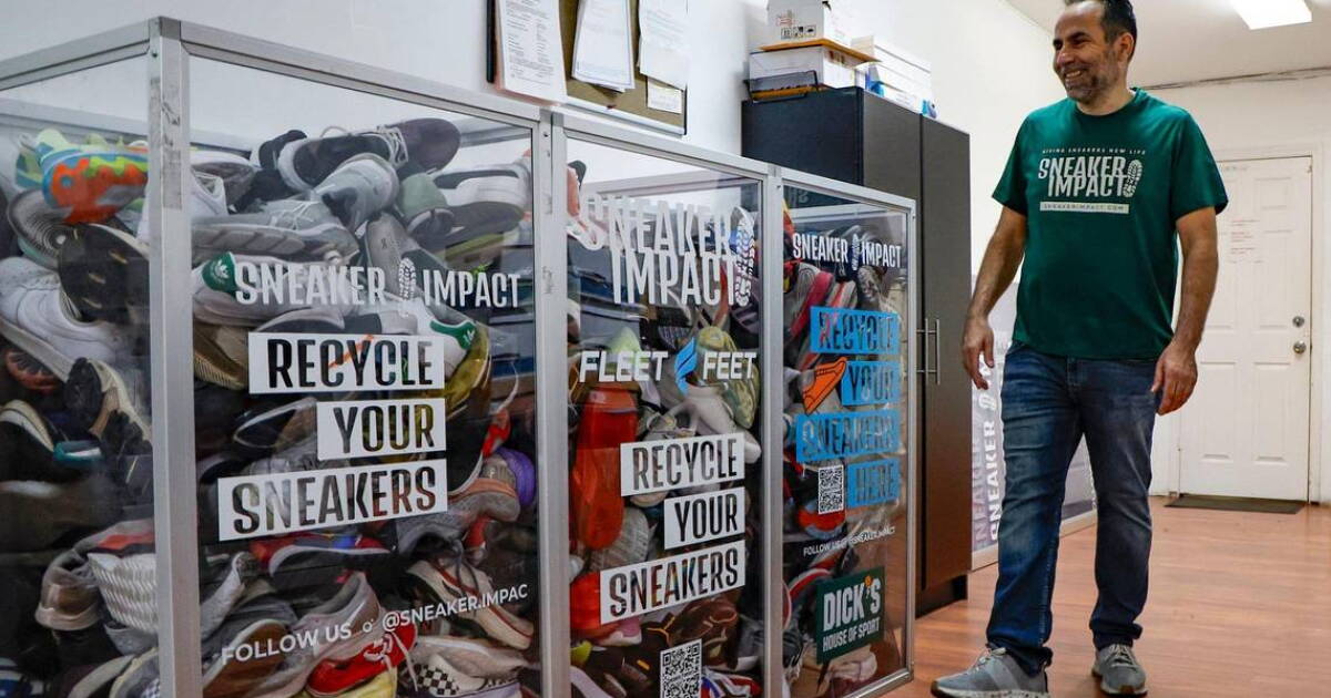 A ‘second life’ for your old sneakers. Miami company recycles and reuses them A ‘second life’ for your old sneakers. Miami company recycles and reuses them