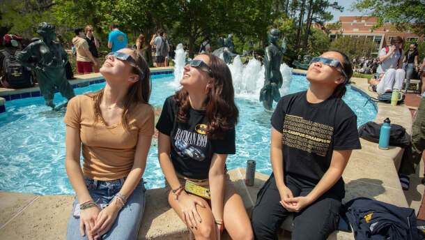 Tallahassee witnessed a partial solar eclipse on April 8, 2024.
