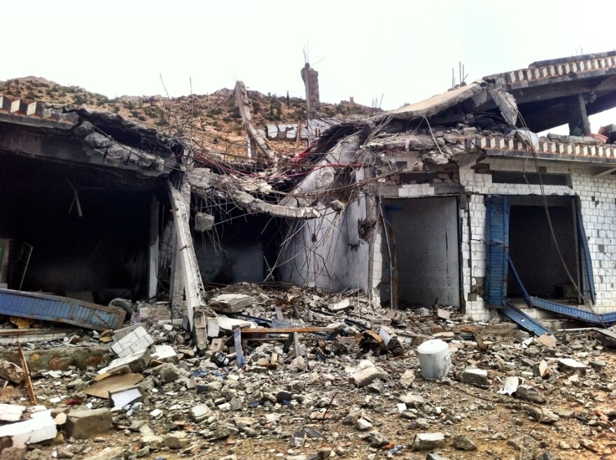 A hospital supported by Doctors Without Borders in Haydan, Yemen, was destroyed by airstrikes on Oct. 26.