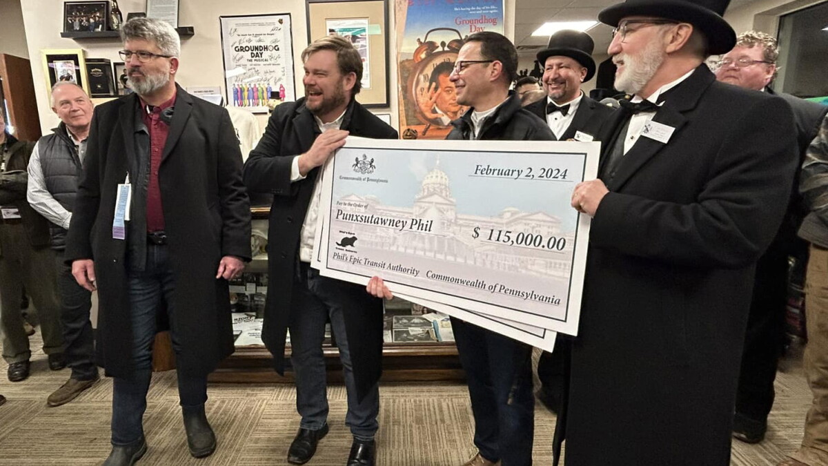 Punxsutawney Phil will hit the road soon in PA with 'Phil's Epic Transit Authority.' PETA objects - Vimarsana News