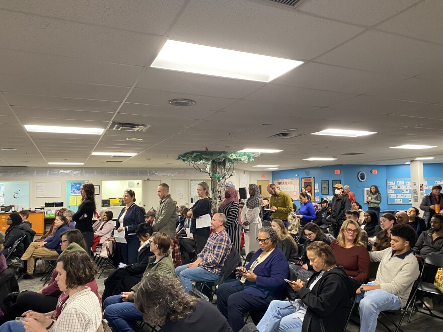 Dozens packed the school board meeting Tuesday night to voice concerns about how the district was handling equity, staffing, and immigration issues.