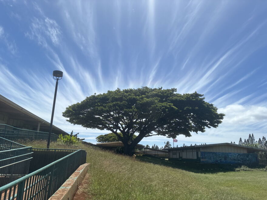 A photo of a "radiant cloud" featured on this week's installment of Homeroom Hawaiʻi. (Sept. 2026)