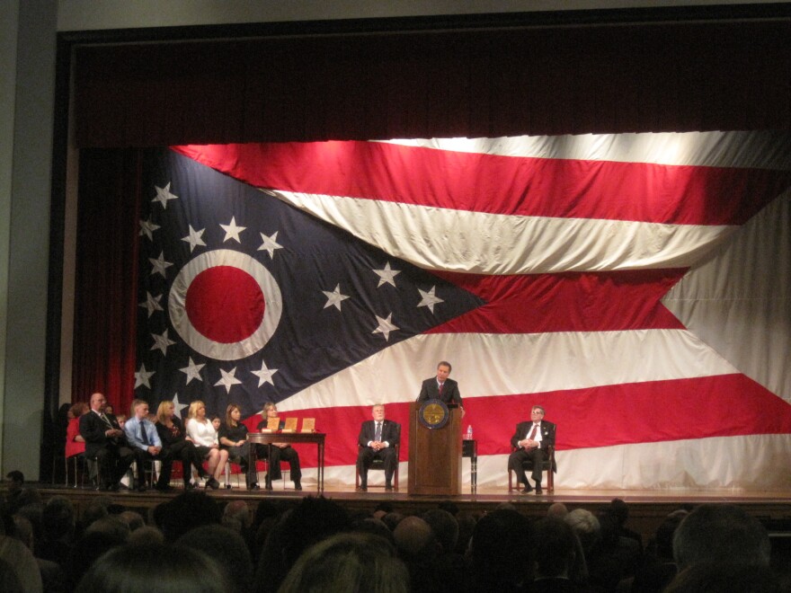 John Kasich delivers his State of the State speech in 2012