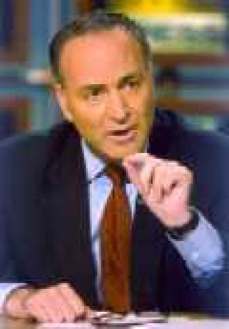 US Senator Charles Schumer