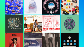 Fresh Tracks Friday album cover collage