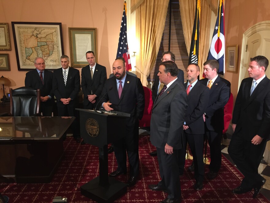 photo of Cliff Rosenberger and Ohio Representatives