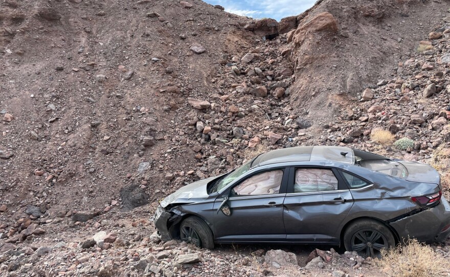 A fatal vehicle accident in Death Valley National Park is believed to have been caused by the heat.