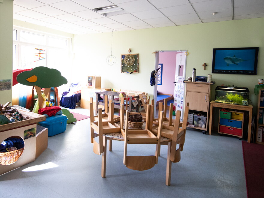 Use It Or Lose It Parents Set Wages Aside For Child Care. Now It's At Risk