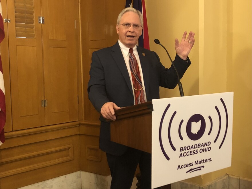  Steve Hambley, Medina County commissioner and member of Broadband Access Ohio, says their group will advocate for programs that expand high-speed internet to underserved areas.