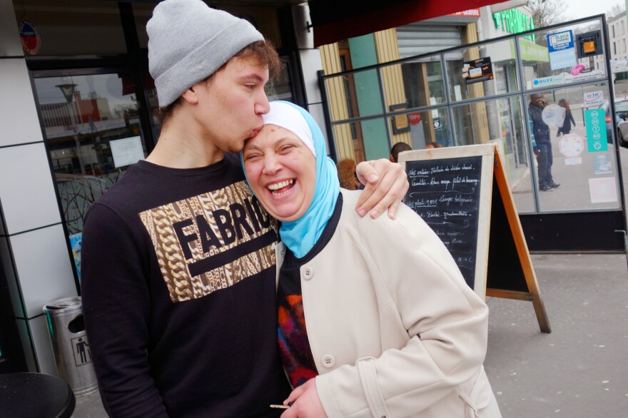Ismael Medjdoub's mother, Fatihah, was born in France in 1963. Her family had emigrated from Algeria earlier. She says young Muslims of her generation practiced their religion privately — unlike the current generation's very public assertion of its Muslim identity.