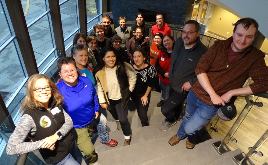 The inaugural cohort of master naturalists whose training was infused with Ho-Chunk culture. The University of Wisconsin-Madison Division of Extension coordinates the program.