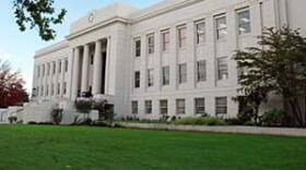 The Linn County courthouse is in downtown Albany.