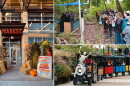 (Clockwise from left) Harvest Festival at the Milwaukee Public Market, MKE Rec's Halloween Glen and the Pumpkin Party at Davidson Park.