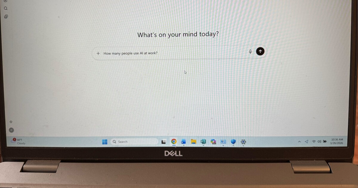 U.S. workers adopting AI into their work at a remarkable pace, a Gallup poll shows
