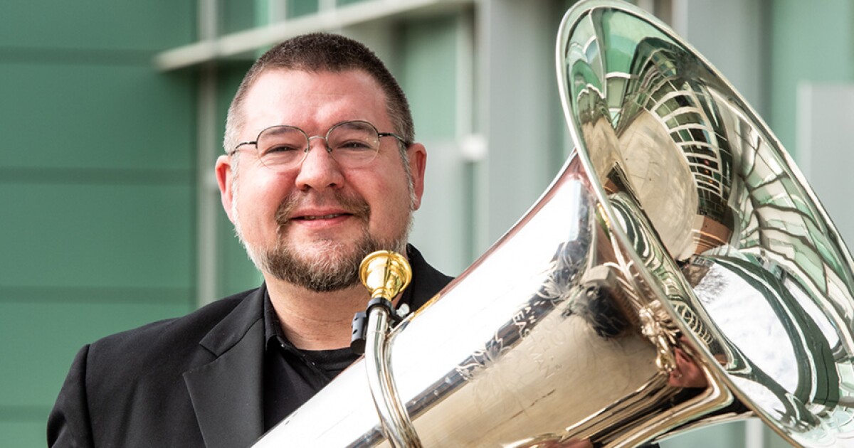 The UT Symphony Orchestra and Tubaist, Alex Lapins Present the World