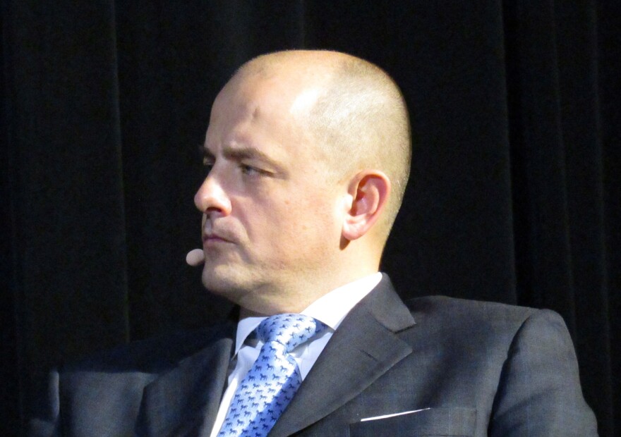 Evan McMullin is seen in 2018.