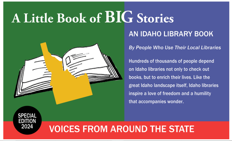 A Little Book of Big Stories handout. 