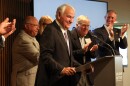 Thomas Golisano announced that he was giving $360 million of his personal wealth to dozens of Upstate non-profits at the Golisano Institute Tuesday.