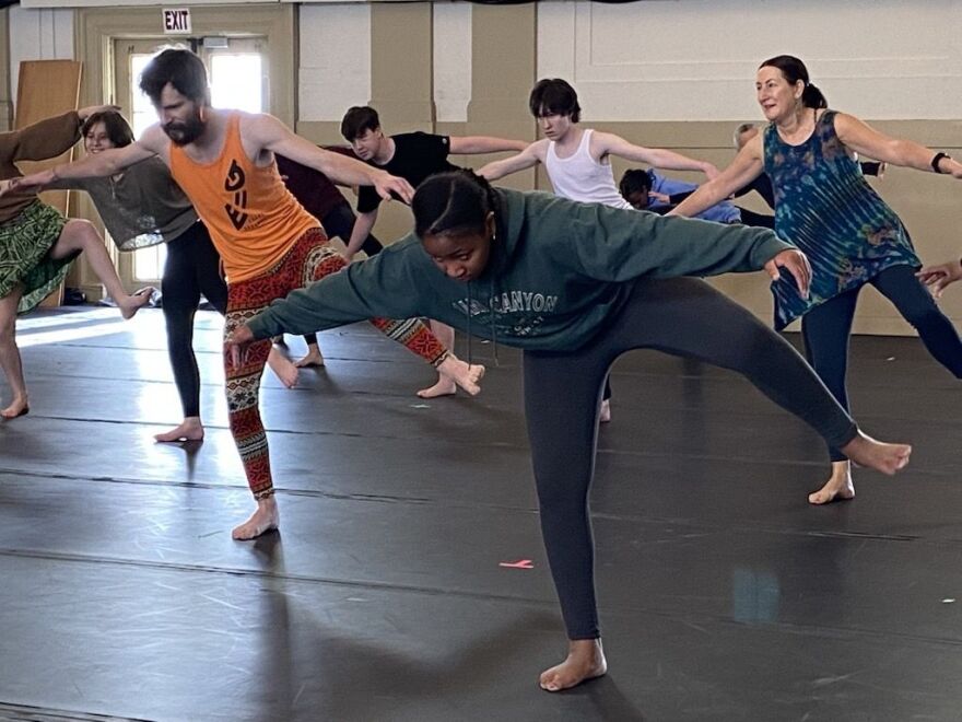 An annual MLK Day event at Garth Fagan Dance in Rochester on Monday, Jan. 20, 2025, brought a mix of adults and children for the free classes being offered.