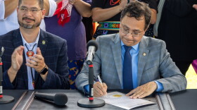 Principal Chief Chuck Hoskin Jr. signed a proclamation declaring June 2024 as Pride Month in the Cherokee Nation.