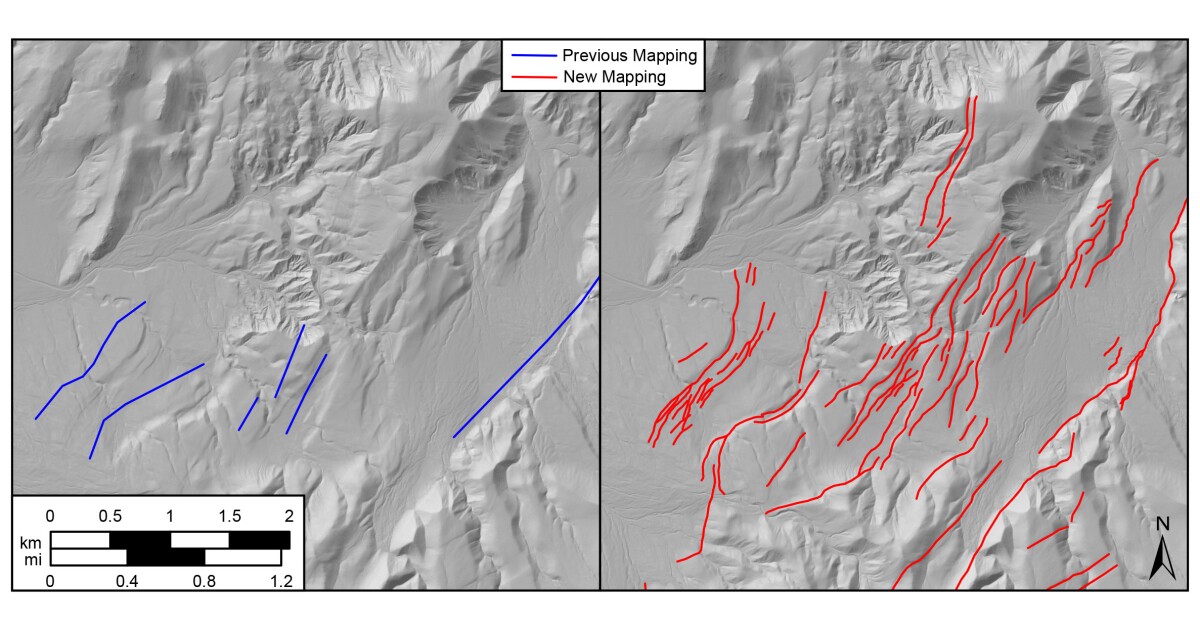 New Utah Maps Reveal Active Faults in Central Utah’s Rural Heart