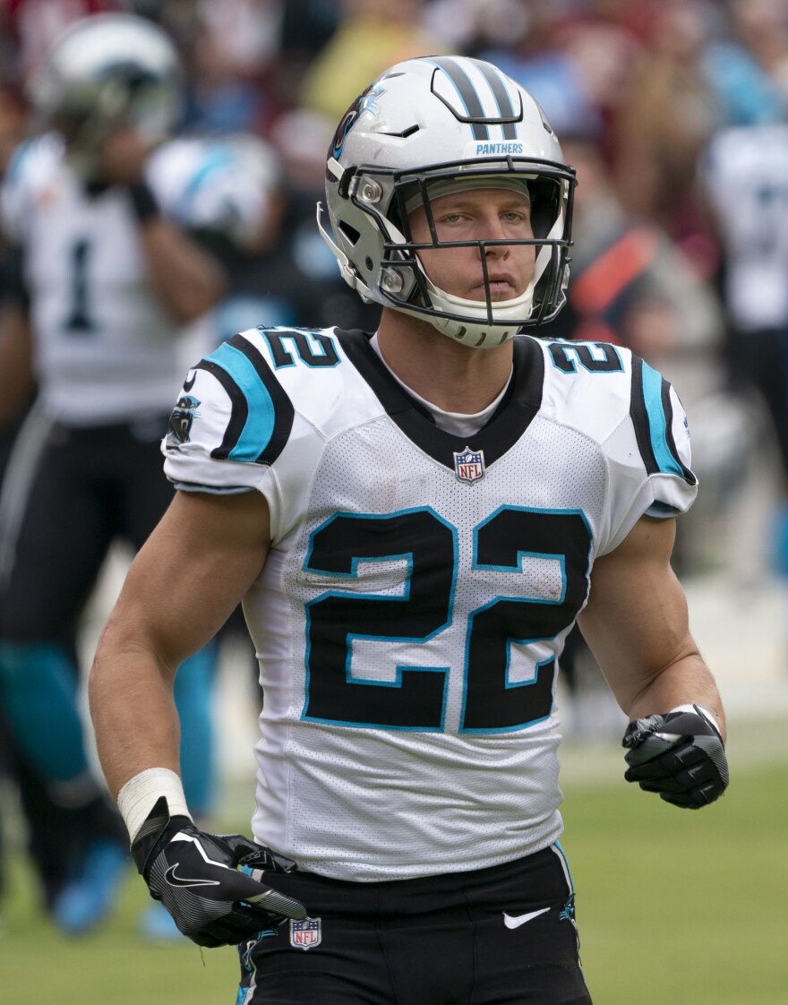 Coach: McCaffrey out 'a few weeks' with hamstring injury