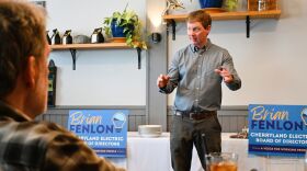 Brian Fenlon is running for at-large director on Cherryland Electric Cooperative's board. (Photo courtesy of Ruth Duero-Fenlon)