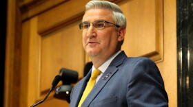 Gov. Eric Holcomb vehemently disagreed with critics who argue his first term lacked bold action.