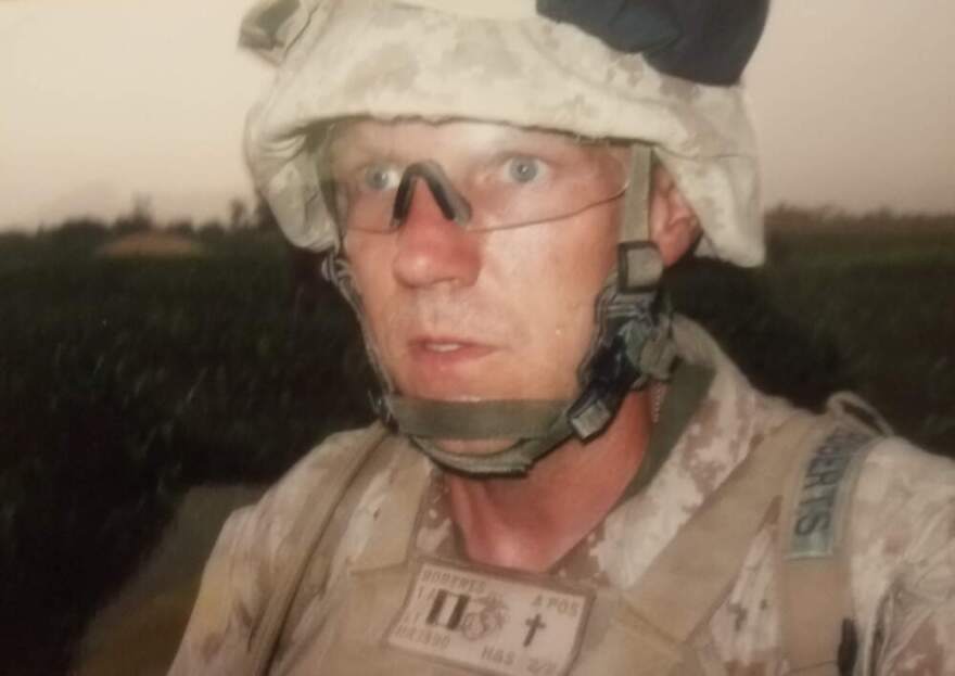 Terry A. Roberts is a Marine Corps chaplain. (Courtesy of Terry A. Roberts)