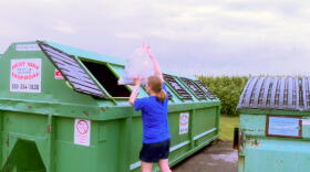 This recycling drop-off site in Johnson County was closed in 2018 due to the China reyclcing ban, but reopened in 2019.