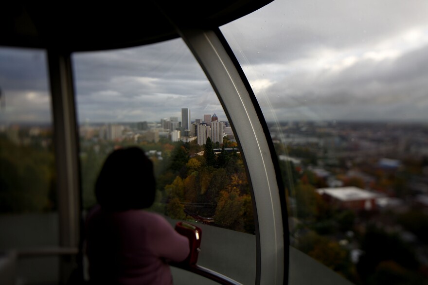 Traveling to the OHSU hospital via the aerial tram takes three minutes. Driving up the twisty mountain road is typically 20 minutes but can be up to 45 minutes depending on traffic.