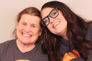 Jeanie Shroeder and Brittnee Goldsberry at their St. George StoryCorps appointment in May 2025.