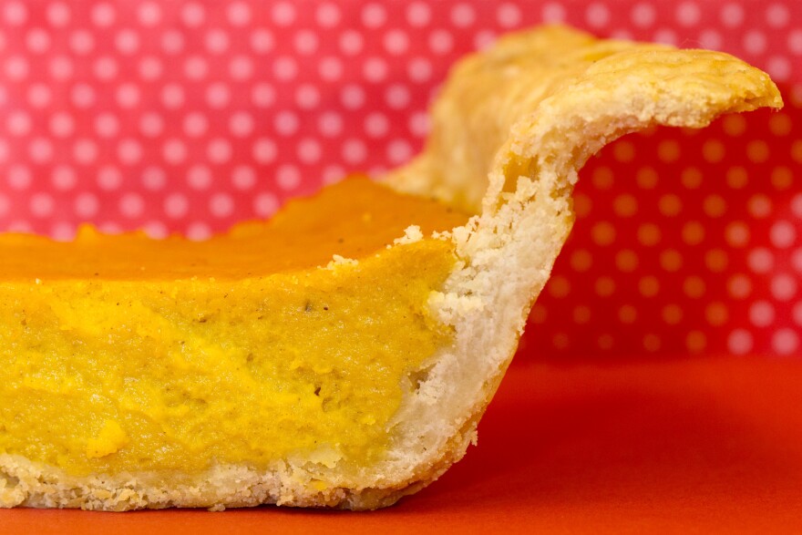 A silky custard and a crispy crust: perfection.