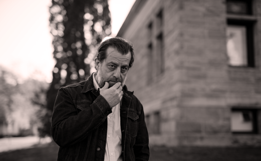Portrait taken of Sean Rowe.