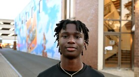 Allen Quayson, a member of Gen-Z in West Hartford, interviewed by The Wheelhouse’s Frankie Graziano about his generation’s news consumption and political outlook on July 23, 2025.
