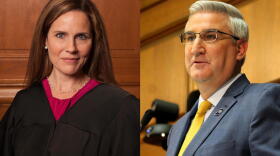 Gov. Eric Holcomb joined 23 other Republican governors Friday to urge the Senate to confirm Judge Amy Coney Barrett to the U.S. Supreme Court.